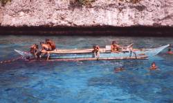 outrigger boat